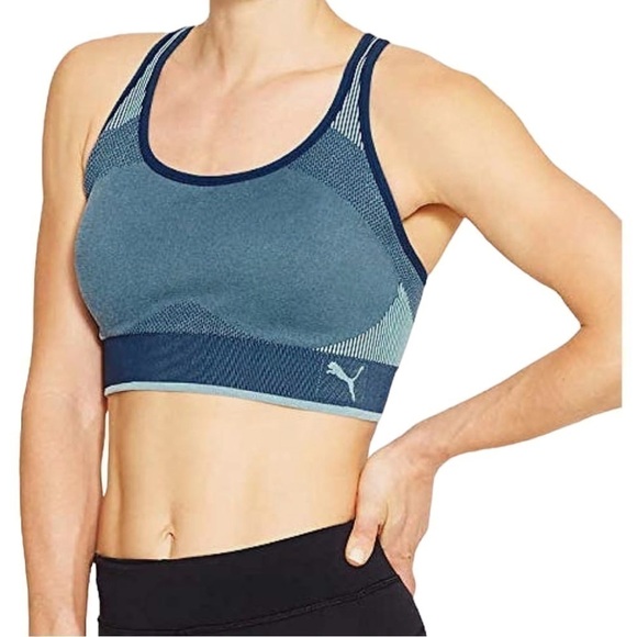 Puma Workout Sports Bra - Size Small - Picture 2 of 9
